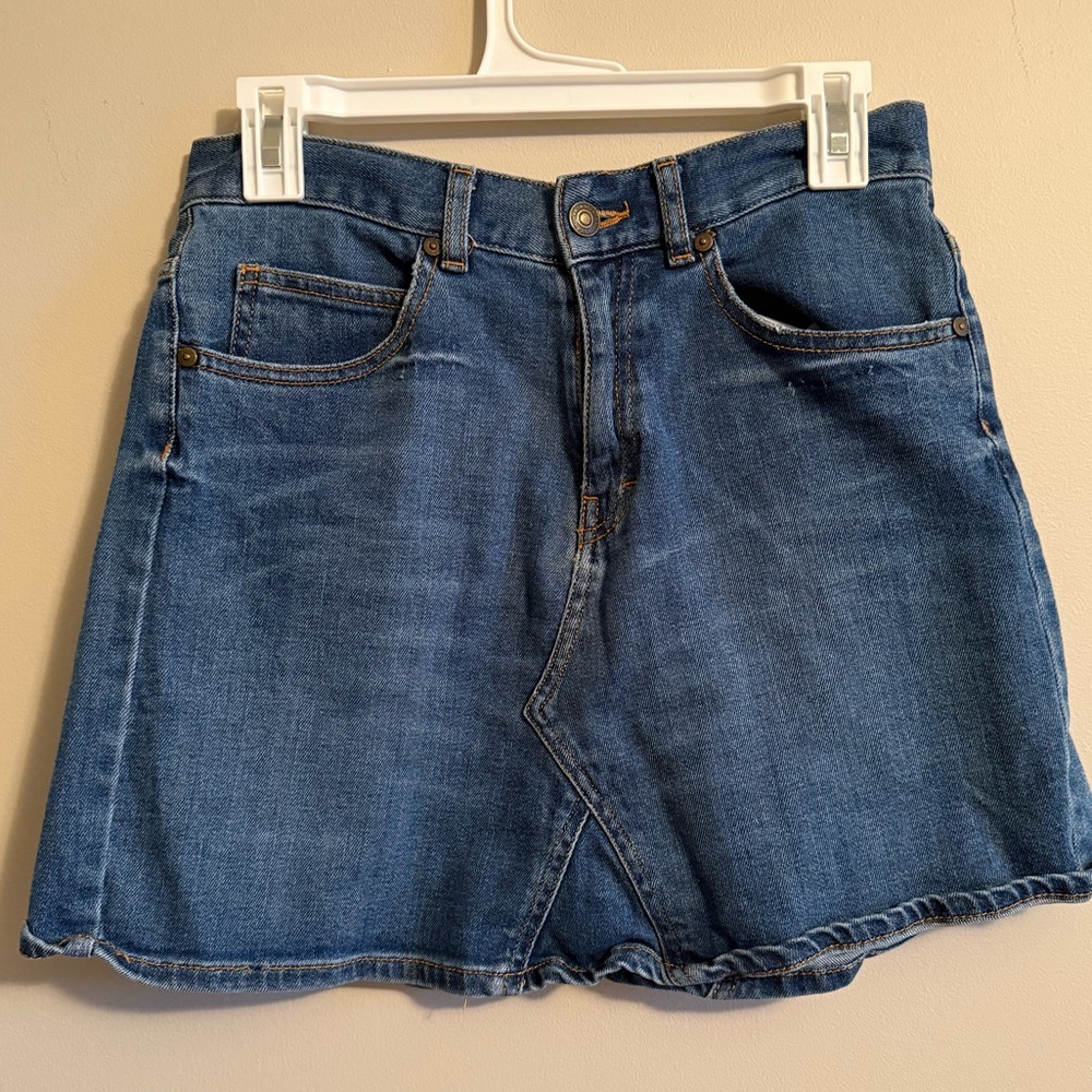 Blue Denim Skirt